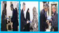 دیدار رئیس دانشگاه علوم پزشکی استان سمنان با خانواده های شهدا و جانباز دانشگاه