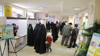 نمایشگاه خطرسنجی سکته قلبی مغزی و سرطان شهرستان گرمسار.