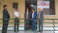 بازدید مشترک مسئول ستاد نوروزی و فرماندار دامغان از کلینیک تخصصی رضایی  