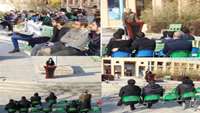 برگزاری تریبون آزاد دانشجویی در مجتمع آموزشی دانشگاه علوم پزشکی استان سمنان.   