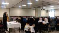 كارگاه آموزشي آشنايي با گندزداها و ضد عفوني كننده ها در بیمارستان معتمدی