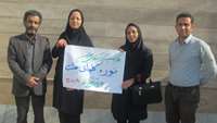واکسیناسیون ساکنین مرکز نگهداری سالمندان نور و مرکز نگهداری معلولین گل های بهشت سمنان علیه آنفلوانزای فصلی.