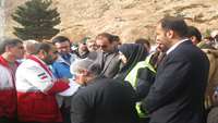 برگزاری مانور آمادگی در برابر بلایا در شهرستان مهدیشهر