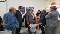  بازدید سرزده دکتر شادنوش رئیس دانشگاه از کلینیک تخصصی و فوق تخصصی دانشگاه.