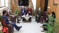 دیدار مدیرکل بیمه سلامت استان سمنان با سرپرست دانشگاه علوم پزشکی استان سمنان