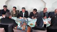 نشست صمیمی رئیس دانشگاه با متخصصین بیمارستان امام (ره)گرمسار 
