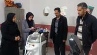 جلوگيري از فعاليت غير بهداشتي (ليزر) در يكي از آرايشگاههاي زنانه شهرستان مهديشهر 