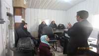 حضور کارشناسان مرکز بهداشت سمنان در مسکن مهر 