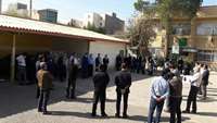 حضور فرماندار شهرستان گرمسار در شبكه بهداشت و درمان اين شهرستان
