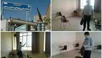 نظارت بر حسن اجراي دستورعمل هاي بهداشتي در برگزاري آزمون استخدامي شركت بيمه دانا سمنان