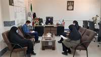 جلسه حلقه هاي صالحين بسيج در دفتر مدير شبكه بهداشت و درمان شهرستان سرخه برگزار گرديد