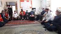 تقدیر و تشکر مسئولين شهري گرمسار از کارکنان مركز مديريت و حوادث فوريت هاي پزشكي اورژانس ۱۱۵ اين شهرستان