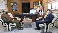 دیدار مدیر کل انتقال خون استان سمنان با سرپرست دانشگاه علوم پزشکی استان سمنان