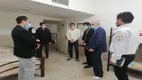 بازدید مدیر حوادث و فوریت های پزشکی دانشگاه از نقاهتگاه کرونای سمنان