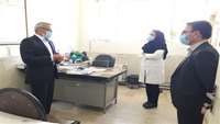 بازدید مدیر شبکه بهداشت و درمان شهرستان گرمسار از مرکز خدمات جامع سلامت تدبیر 