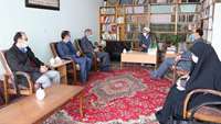 دیدار ریاست دانشگاه علوم پزشکی استان سمنان با امام جمعه شهرستان مهدیشهر