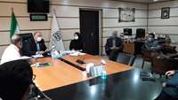 جلسه بهره وری نیروی انسانی دانشگاه علوم پزشکی استان سمنان