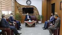 دیدار رئیس اتاق بازرگانی، صنایع، معادن و کشاورزی سمنان با سرپرست دانشگاه علوم پزشکی استان سمنان