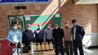 برپایی موکب اربعین حسینی در دانشکده بهداشت مستقر در شهرستان دامغان