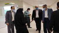 بازدید ریاست دانشگاه از بیمارستان جدید پانزده خرداد مهدیشهر از روند پذیرش بیماران در اولین ساعات ارایه خدمات درمانی