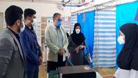 مشارکت فعال دانشجویان دانشگاه علوم پزشکی سمنان در اجرای برنامه واکسیناسیون کووید-19 