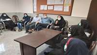 نظارت و بازدید کارشناسان ستادی مرکز بهداشت سمنان از مرکز خدمات جامع سلامت مهر