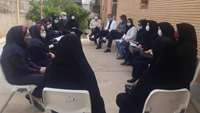 نظارت و بازدید کارشناسان ستادی مرکز بهداشت سمنان از مرکز خدمات جامع سلامت گلستان