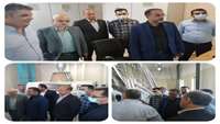 بازدید دکتر حافظی سرپرست معاونت غذا و دارو دانشگاه از کارخانه آرد گرمسار