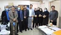 قدردانی از کارکنان مالی شبکه بهداشت و درمان شهرستان گرمسار به مناسبت روز حسابداری