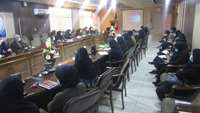 برگزاری نشست هم اندیشی درخصوص پایش تیم ارزیابی وزارت بهداشت در مرکز بهداشت شهرستان سمنان
