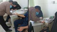 آموزش، اطلاع رسانی و برپایی کمپین "من هم آزمایش HIV می دهم" در مرکز خیریه مهر آفرین دامغان
