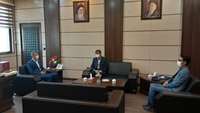 دیدار ریاست دانشگاه علوم پزشکی استان سمنان با رئیس کل دادگستری استان 