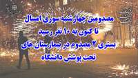 مصدومین چهارشنبه سوری امسال تا کنون به 10 نفر رسید/ بستری 2 مصدوم در بیمارستان های تحت پوشش دانشگاه