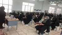 برگزاری برنامه آموزشی در هفته جمعیت در اداره هلال احمر شهرستان سرخه