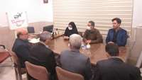 بازدید مسئول بسیج جامعه پزشکی استان سمنان از کانون بسیج جامعه پزشکی مرکز بهداشت شهرستان سمنان