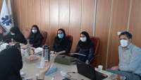 برگزاری جلسه کارگروه کنترل عفونت توسط اداره پرستاری دانشگاه