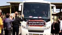 اولین کاروان سفید پوشان اربعین حسینی دانشگاه عازم کربلای معلا شد