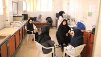 پایش گروه ارزیابی وزارت بهداشت از آزمایشگاه مرکز خدمات جامع سلامت تدبیر گرمسار