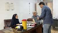 انجام طرح غربالگری دیابت و فشار خون در اداره آب و فاضلاب شهرستان گرمسار