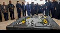 تجدید میثاق خانواده دانشگاه با شهدای خوشنام به مناسبت فرارسیدن ایام الله دهه فجر