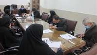 جلسه هم اندیشی برنامه های معاینات و ارزیابی سلامت دانشجویان در مرکز بهداشت سمنان