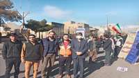 حضور پرشور خانواده دانشگاه علوم پزشکی استان سمنان در راهپیمایی ۲۲ بهمن 