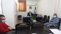 جلسه نظام ارجاع الکترونیک در شبکه بهداشت و درمان شهرستان آرادان