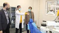 بازدید مدیر شبکه بهداشت و درمان شهرستان دامغان از مرکز خدمات جامع سلامت فرات