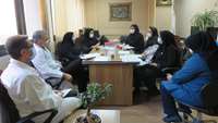 بازدید تیم ارزیاب دانشکده پزشکی از گروه های قلب و عروق و طب اورژانس بیمارستان کوثر