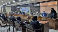 جلسه برون بخشی خانه مشارکت در مرکز بهداشت شهرستان سمنان برگزار شد