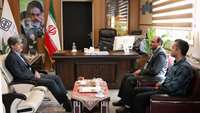 دیدار  مدیرکل انتقال خون استان سمنان با رئیس دانشگاه علوم پزشکی استان سمنان