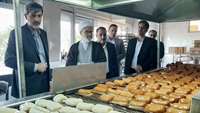بازدید رئیس دانشگاه و مدیرکل بازرسی استان سمنان از موسسات تولیدی غذا