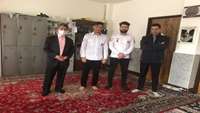  بازدید مدیر شبکه بهداشت و درمان شهرستان سرخه از پایگاه اورژانس 115 و خانه بهداشت افتر و اروانه