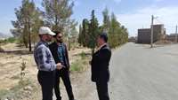 بازدید میدانی مدیر شبکه بهداشت و درمان شهرستان سرخه در روستای مومن آباد